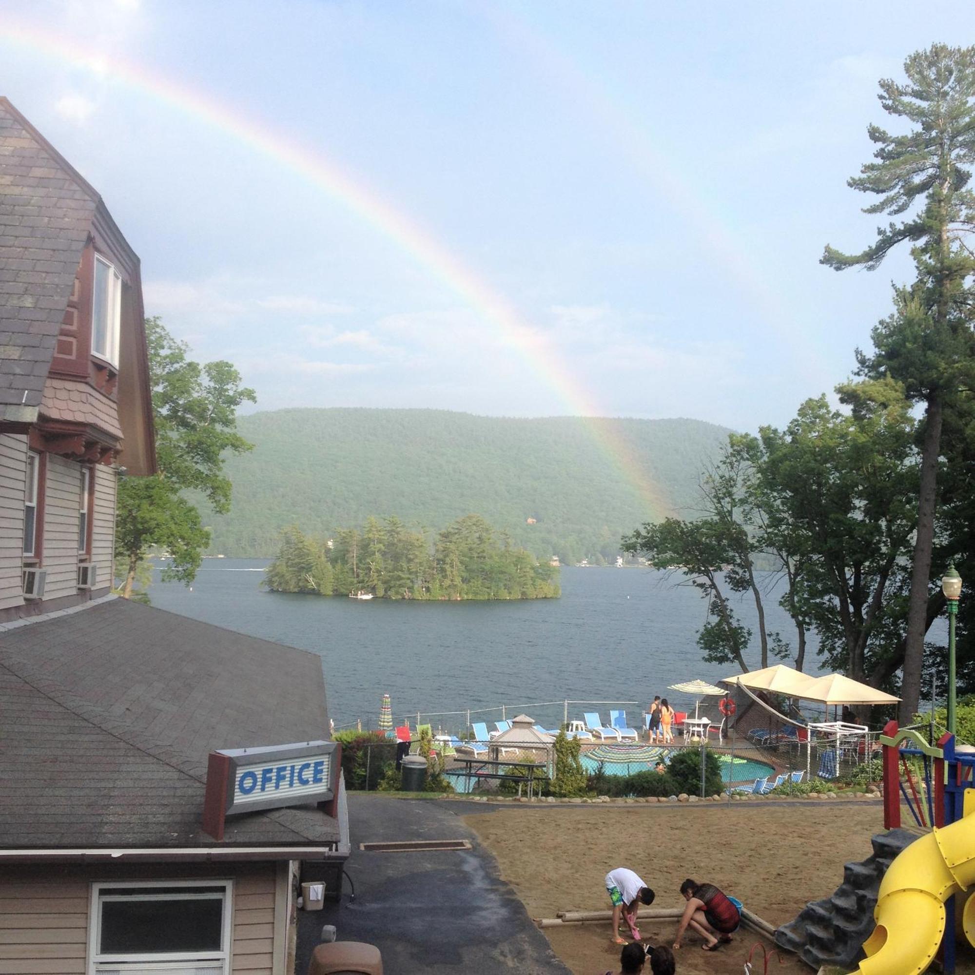 Boulders Resort Lake George Bagian luar foto